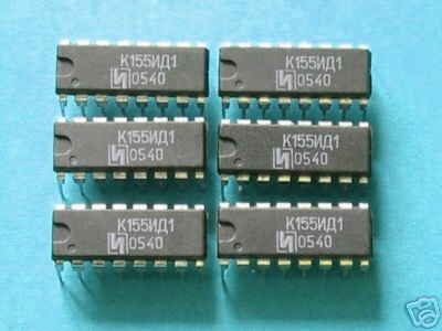(image for) 74141 / K155ID1/ K1551 Nixie Driver IC