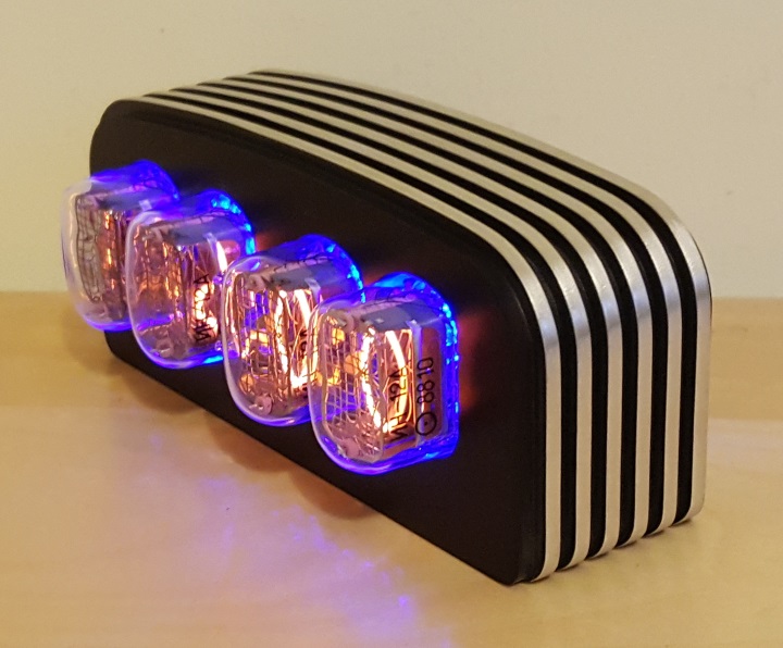 (image for) Complete Nixie FunKlock Kit Bundle (Two Tone Case)