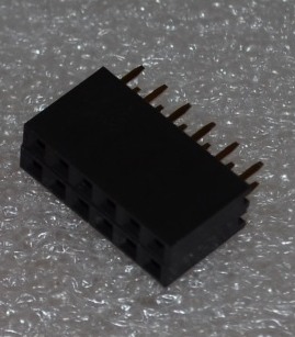 (image for) 6X2 Female Header for QTC+ Clock