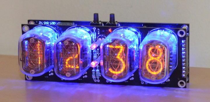 Nixie FunKlock Kit (No Tubes) (image for) Nixie FunKlock Kit (No Tubes)