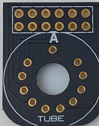 (image for) IN-14 Cell PCB for QTC+ Clock